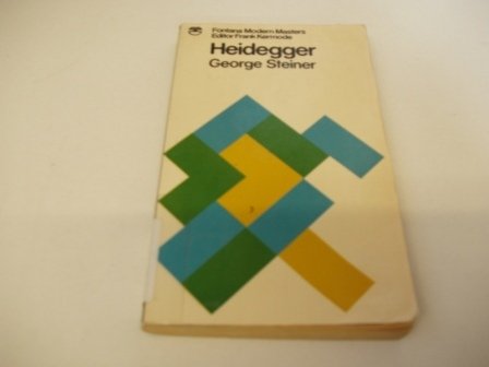 Heidegger   1978 9780006333241 Front Cover