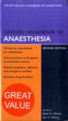 Oxford Handbook of Anaesthesia and Emergencies in Anaesthesia Pack  2nd 2009 9780199576241 Front Cover