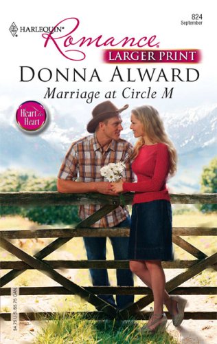 Marriage at Circle M  Large Type  9780373183241 Front Cover