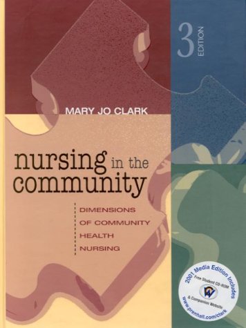 Media Edition of Nursing in the Community  3rd 2001 9780130549242 Front Cover