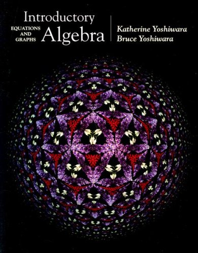 Introductory Algebra Equations and Graphs  2004 9780534358242 Front Cover