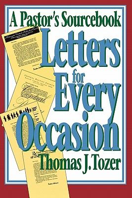 Letters for Every Occasion A Pastor's Sourcebook N/A 9780687214242 Front Cover