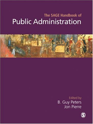 Handbook of Public Administration   2003 9780761972242 Front Cover
