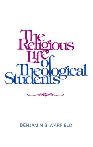 Religious Life of Theological Students  N/A 9780875525242 Front Cover