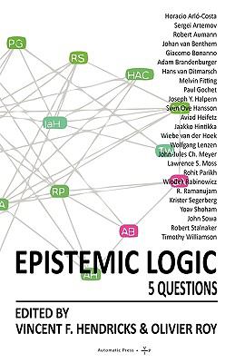 Epistemic Logic 5 Questions  2010 9788792130242 Front Cover