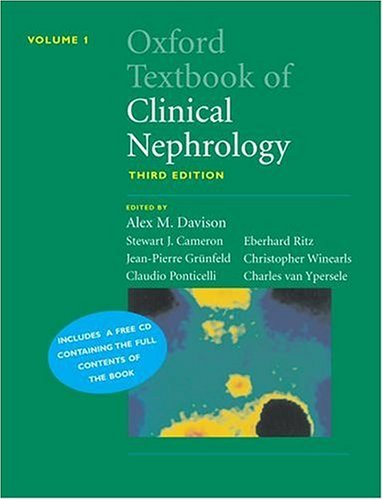 Oxford Textbook of Clinical Nephrology  3rd 2004 (Revised) 9780198508243 Front Cover