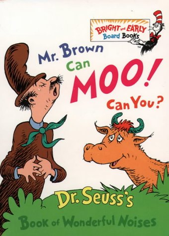 Mr. Brown Can Moo! Can You? Book of Wonderful Noises  1997 9780001720244 Front Cover