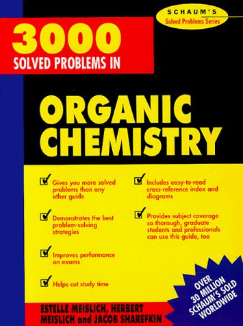 3000 Solved Problems in Organic Chemistry   1994 9780070564244 Front Cover