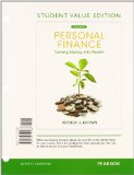 Personal Finance + New Myfinancelab With Pearson Etext Access Card: Turning Money into Wealth, Student Value Edition  2012 9780132963244 Front Cover