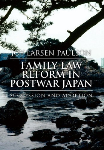 Family Law Reform in Postwar Japan   2010 9781453540244 Front Cover