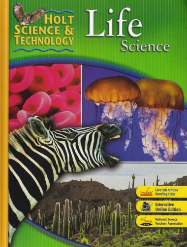 Holt Science and Technology Student Edition Life Science 2007  2006 9780030462245 Front Cover