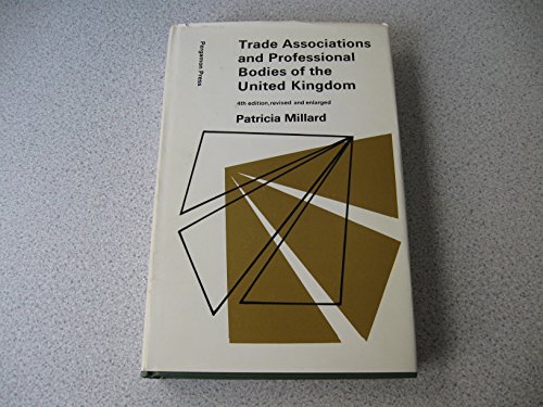 Trade Associations and Professional Bodies of the United States  7th 1985 9780080230245 Front Cover