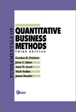 Fundamentals of Quantitative Business Methods  2nd 1999 9780072368246 Front Cover