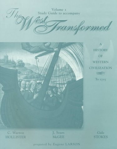 West Transformed A History of Western Civilization 2nd 2000 (Guide (Pupil's)) 9780155081246 Front Cover