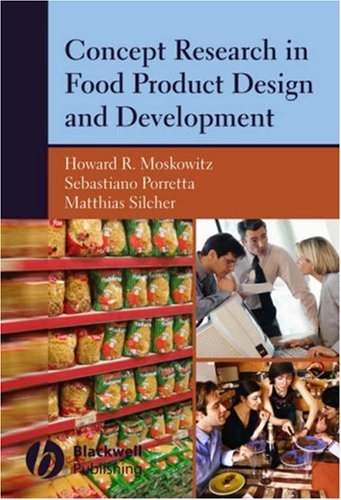 Concept Research in Food Product Design and Development   2005 9780813824246 Front Cover