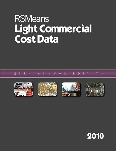 RS Means Light Commercial Cost Data 2010:  2009 9780876294246 Front Cover