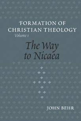Way to Nicaea Formation of Christian Theology  2001 9780881412246 Front Cover