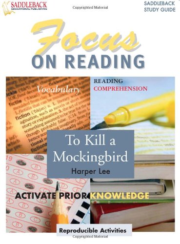 To Kill a Mockingbird Reading Guide   2006 (Teachers Edition, Instructors Manual, etc.) 9781599051246 Front Cover
