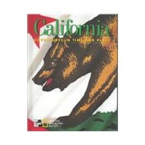 California: Adventures in Time and Place  2000 9780021488247 Front Cover
