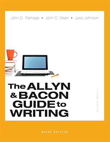 Allyn and Bacon Guide to Writing, Brief Edition Plus MyWritingLab with EText -- Access Card Packge 7th 2015 9780134054247 Front Cover