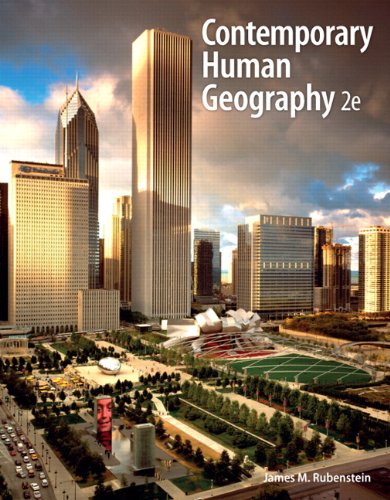 Contemporary Human Geography  2nd 2013 (Revised) 9780321768247 Front Cover