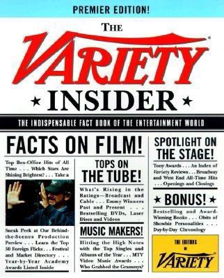 Variety Insider   1999 9780399525247 Front Cover