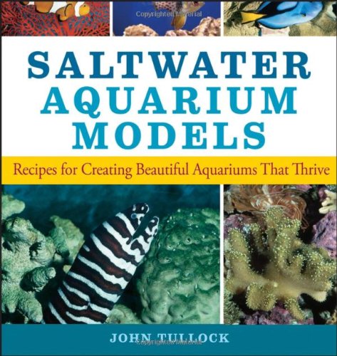 Saltwater Aquarium Models Recipes for Creating Beautiful Aquariums That Thrive  2007 9780470044247 Front Cover