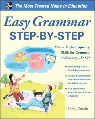 Easy English Grammar Step-By-Step With 85 Exercises  2014 9780071770248 Front Cover