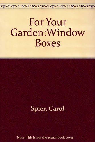 Window Boxes   1993 9780316808248 Front Cover