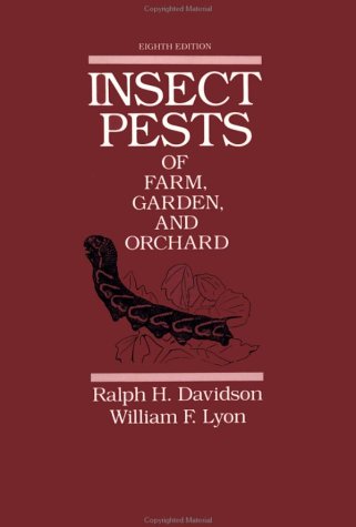 Insect Pests of Farm, Garden, and Orchard  8th 1987 (Revised) 9780471011248 Front Cover