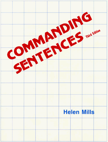 Commanding Sentences  3rd (Reprint) 9780881335248 Front Cover