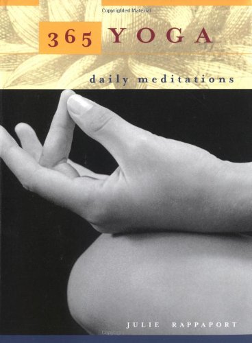 365 Yoga Daily Meditations  2004 9781585423248 Front Cover