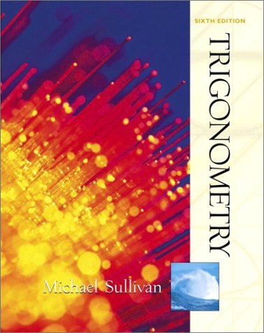 Trigonometry  6th 2002 9780130412249 Front Cover