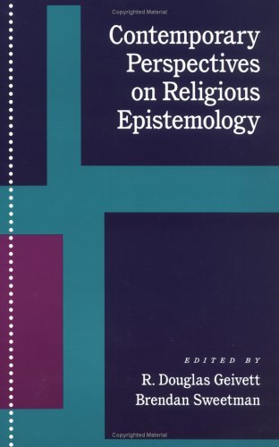 Contemporary Perspectives on Religious Epistemology   1992 9780195073249 Front Cover