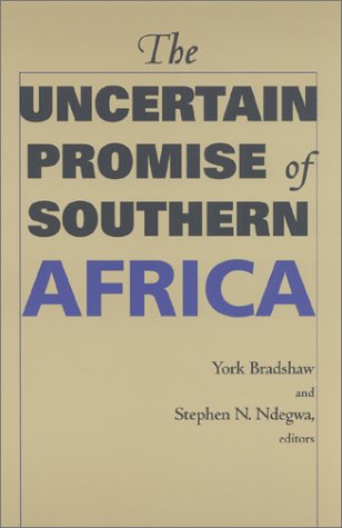 Uncertain Promise of Southern Africa   2000 9780253214249 Front Cover