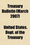 Treasury Bulletin  N/A 9781153434249 Front Cover