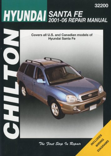 CH Hyundai Santa Fe 2001-06   2008 9781563927249 Front Cover