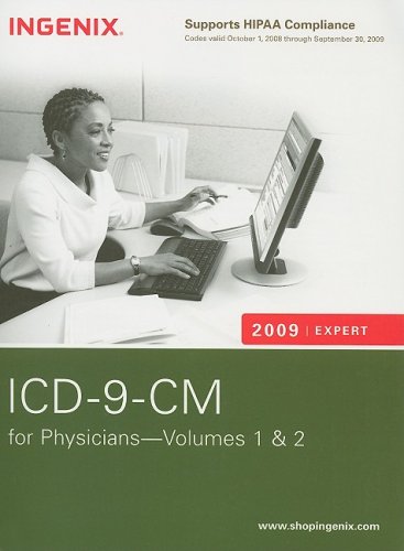 ICD-9-CM Expert for Physicians, Volumes 1 And 2-2009 (Spiral)   2009 9781601511249 Front Cover