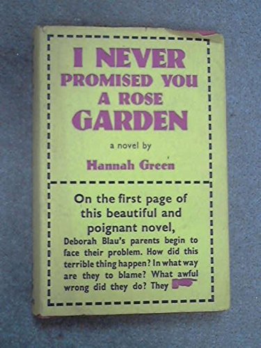 I Never Promised You a Rose Garden N/A 9780030437250 Front Cover