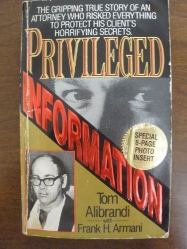 Privileged Information N/A 9780061002250 Front Cover