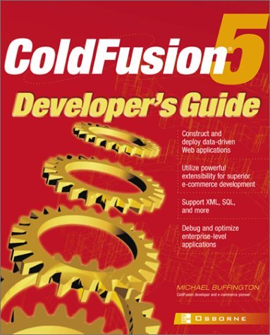 ColdFusion 5 Developer's Guide   2001 9780072132250 Front Cover
