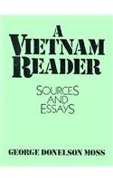 Vietnam Reader Sources and Essays  1990 9780139466250 Front Cover