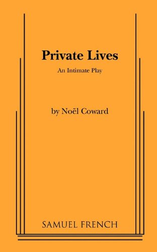 Private Lives:  1st 2010 9780573619250 Front Cover