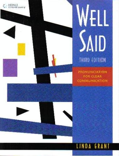 Well Said Pronunciation for Clear Communication 3rd 2010 9781424006250 Front Cover