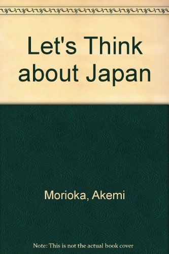 Let's Think about Japan  2nd 2002 9780072870251 Front Cover