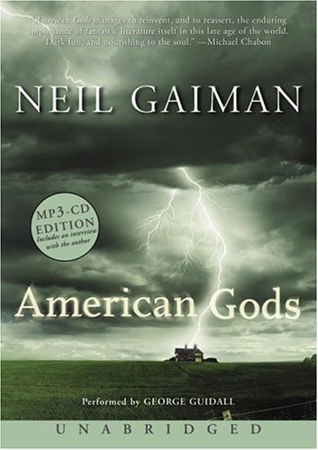 American Gods  Unabridged  9780060836252 Front Cover