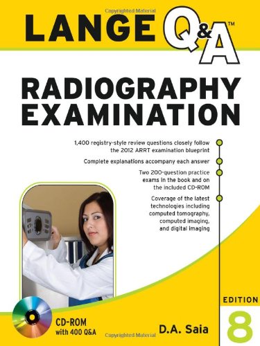 Lange Q&amp;A Radiography Examination, Eighth Edition  8th 2011 9780071739252 Front Cover