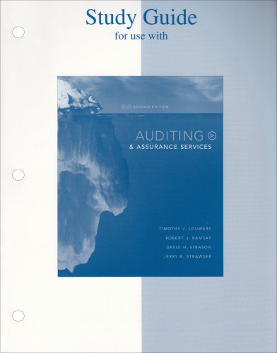 Auditing and Assurance Services  2nd 2007 (Student Manual, Study Guide, etc.) 9780073128252 Front Cover