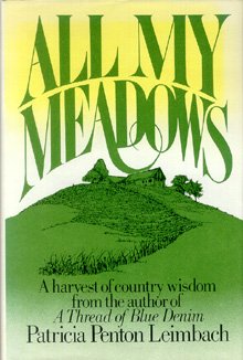 All My Meadows N/A 9780130225252 Front Cover