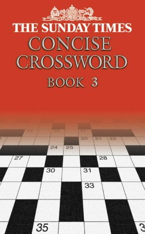 The "Sunday Times" Concise Crosswords N/A 9780007146253 Front Cover